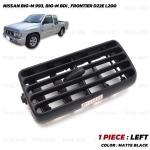 ช่องแอร์ ช่องปรับแอร์ อันกลาง-ข้างซ้าย 1 ชิ้น สีดำ สำหรับ Nissan Big-M 993,Big-M BDI,Frontier D22 ปี 1986-2005